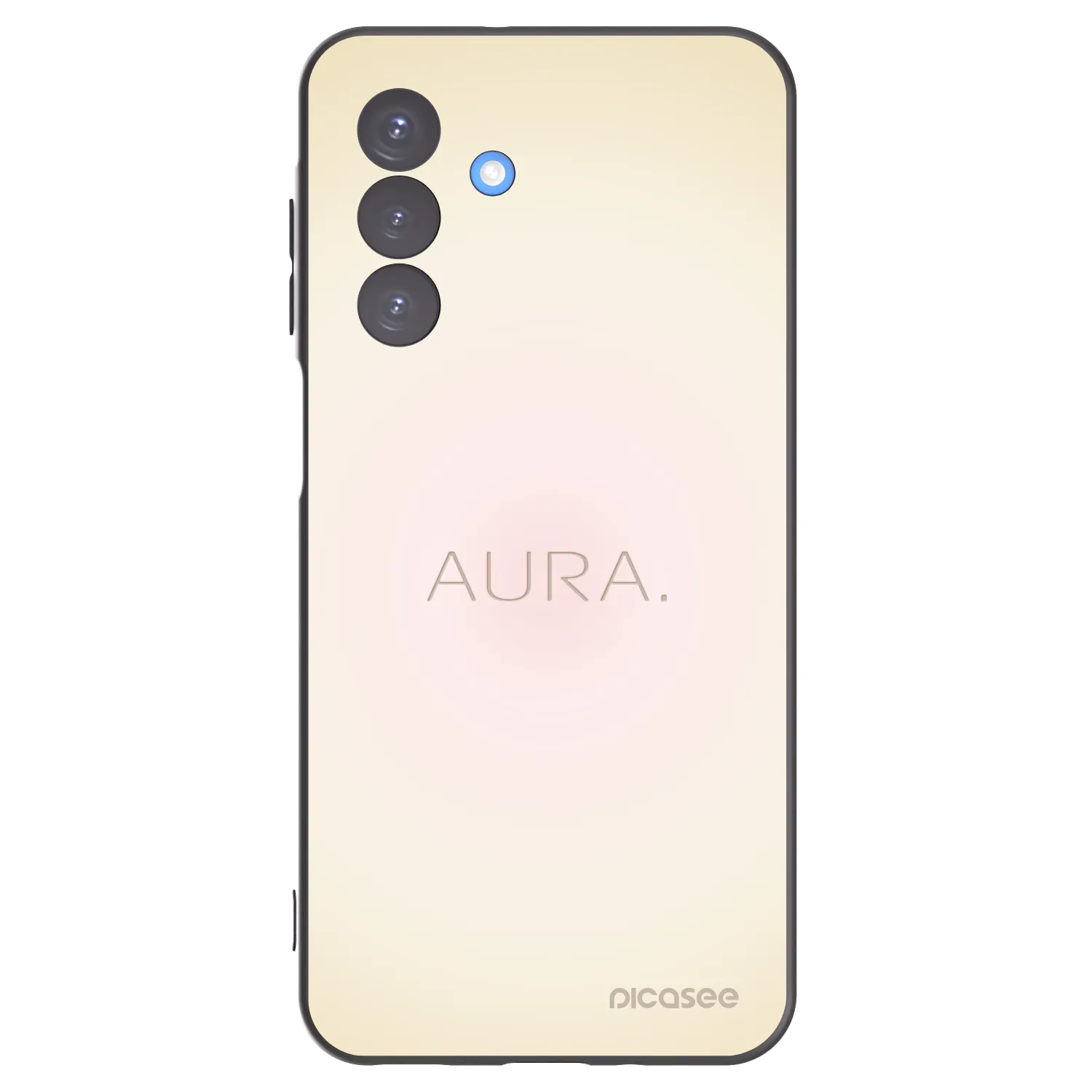 Picasee crna silikonska maskica za Samsung Galaxy A17 5G - Aura