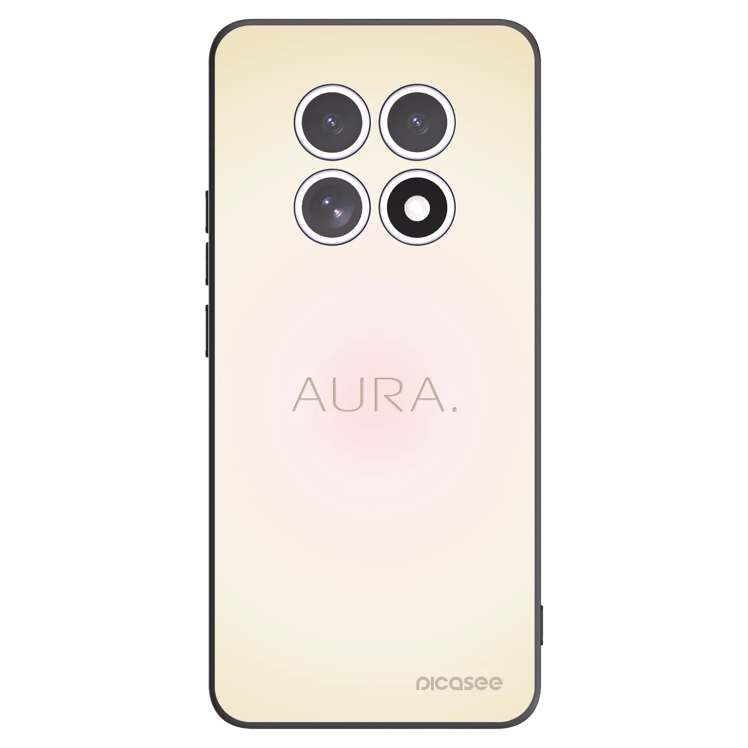 Picasee crna silikonska maskica za Xiaomi Redmi Note 15 - Aura