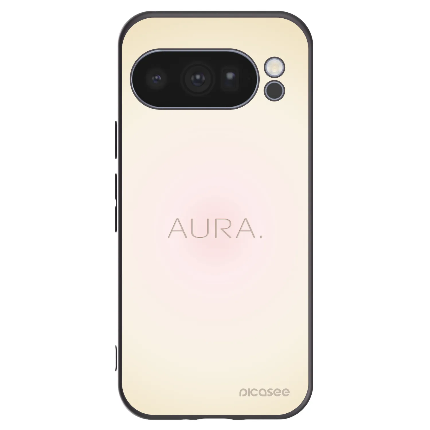 Picasee crna silikonska maskica za Google Pixel 10 Pro - Aura