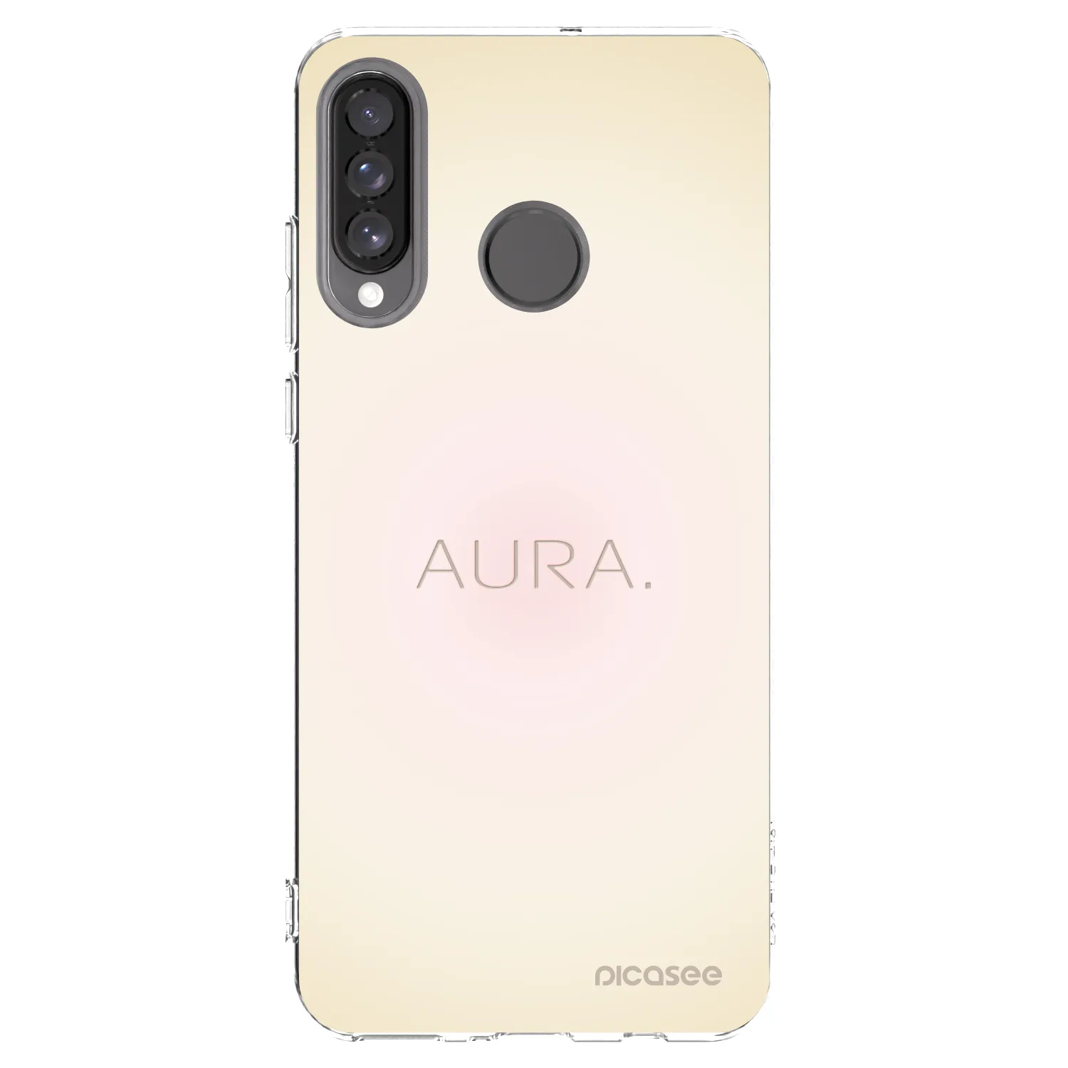 Picasee silikonska prozirna maskica za Huawei P30 Lite - Aura