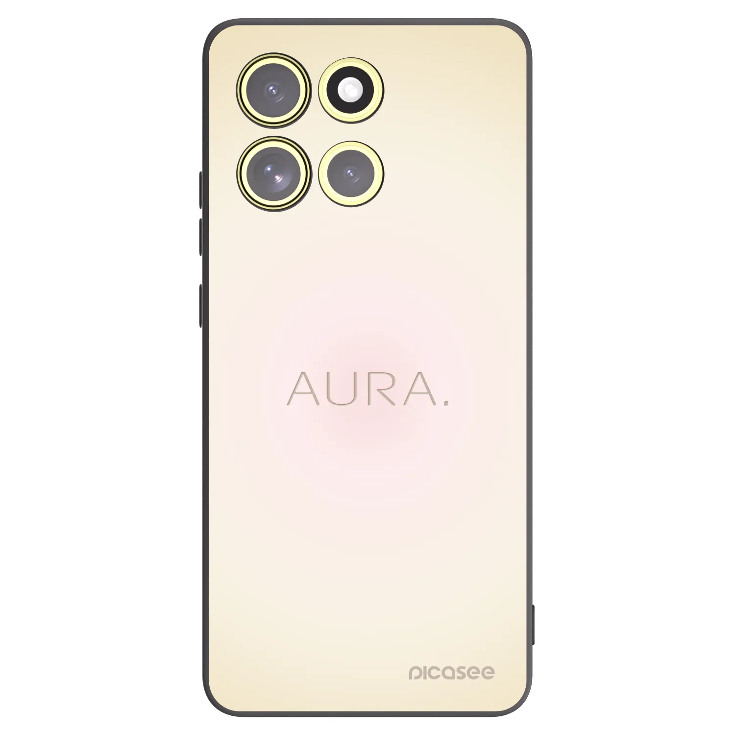 Picasee crna silikonska maskica za Motorola Moto G86 Power 5G - Aura