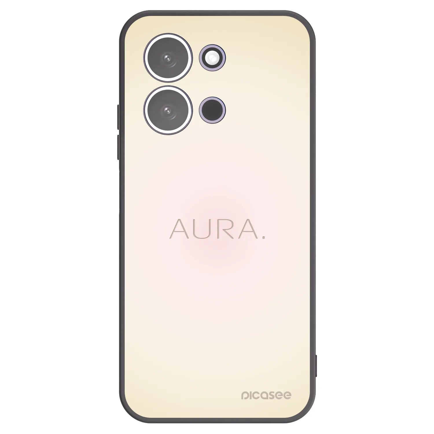 Picasee crna silikonska maskica za Xiaomi Redmi 15C 5G - Aura