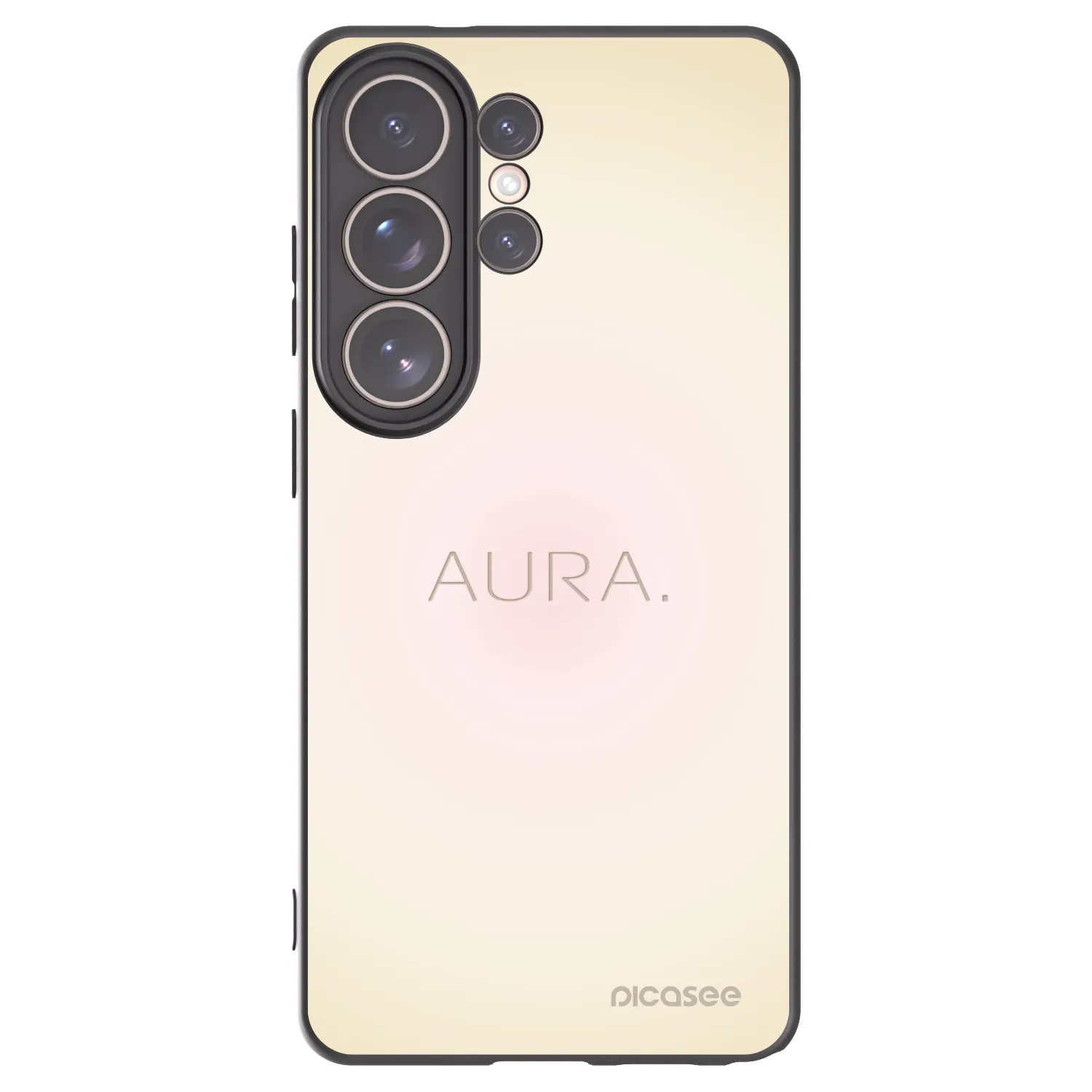 Picasee crna silikonska maskica za Samsung Galaxy S26 Ultra - Aura