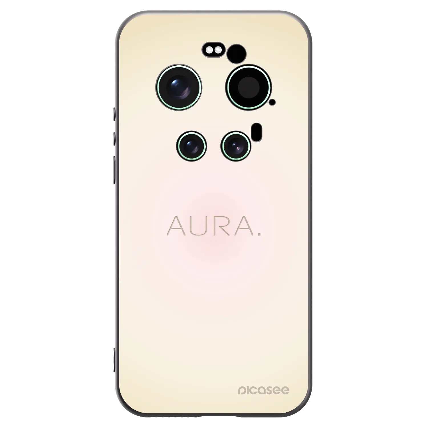 Picasee crna silikonska maskica za Xiaomi 17 Ultra - Aura