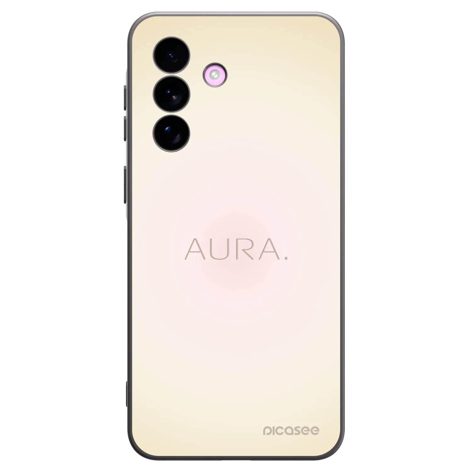 Picasee crna silikonska maskica za Samsung Galaxy A57 5G - Aura