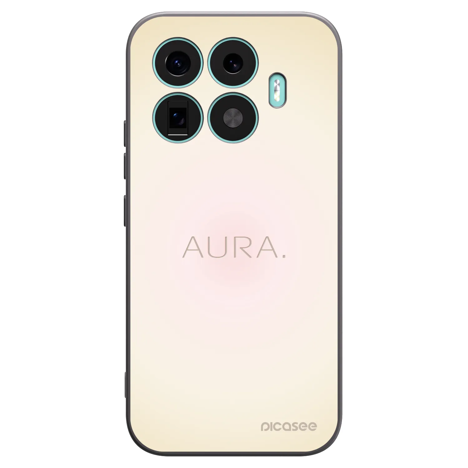 Picasee crna silikonska maskica za Xiaomi 17T - Aura