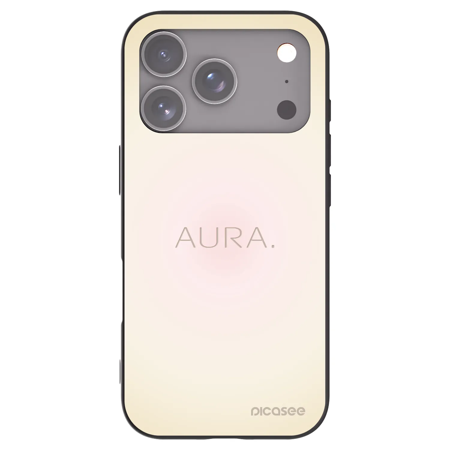 Picasee crna silikonska maskica za Apple iPhone 18 Pro - Aura