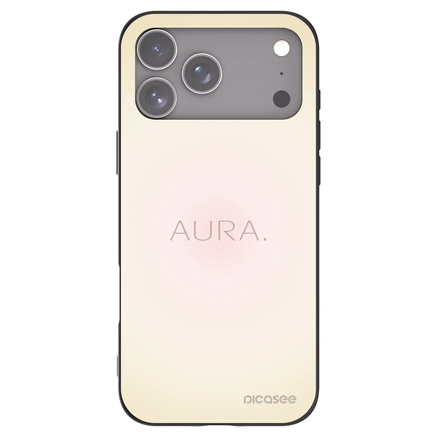 Picasee crna silikonska maskica za Apple iPhone 18 Pro Max - Aura