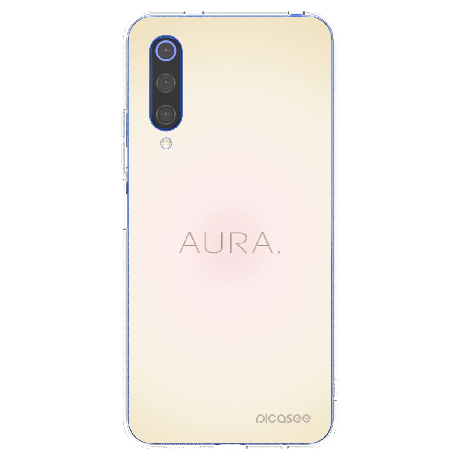 Picasee silikonska prozirna maskica za Xiaomi Mi 9 SE - Aura