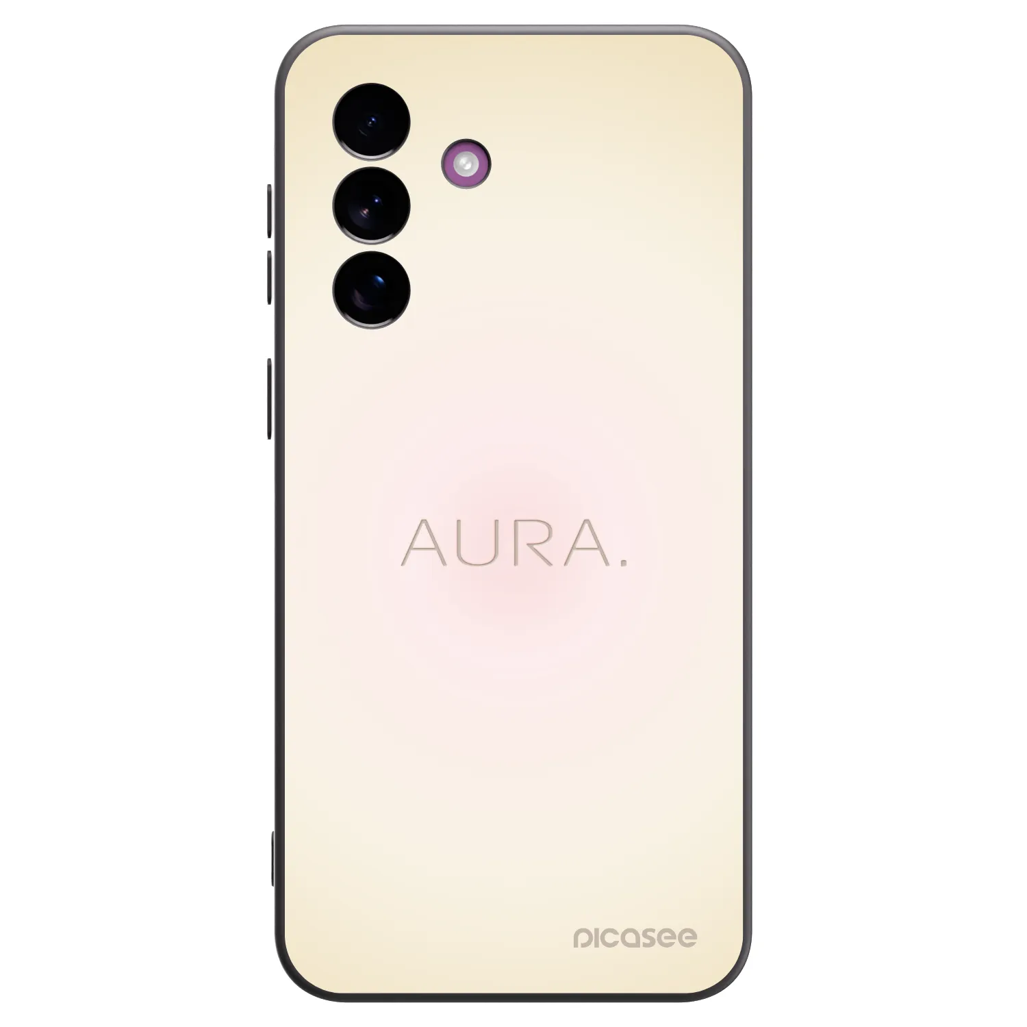 Picasee crna silikonska maskica za Samsung Galaxy A37 - Aura