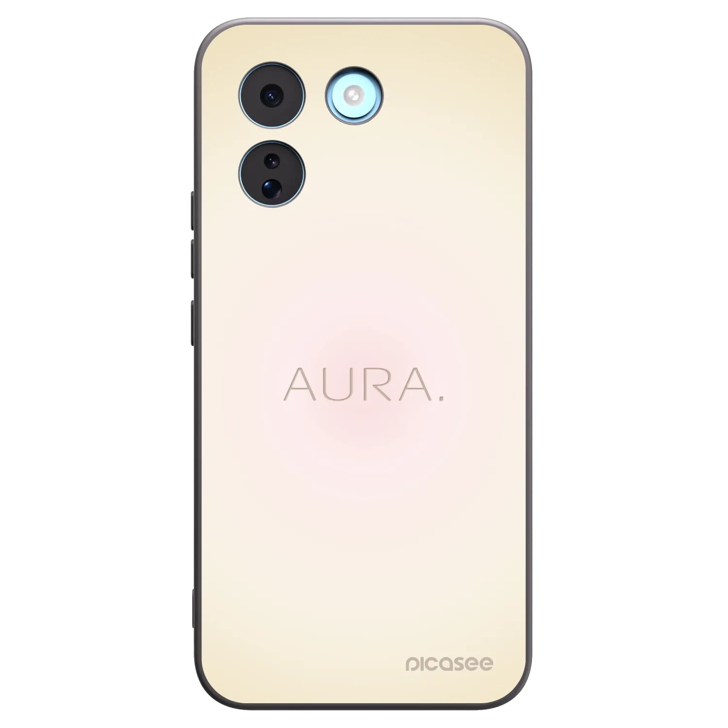 Picasee crna silikonska maskica za Xiaomi Redmi Note 17 Pro MAX 5G - Aura