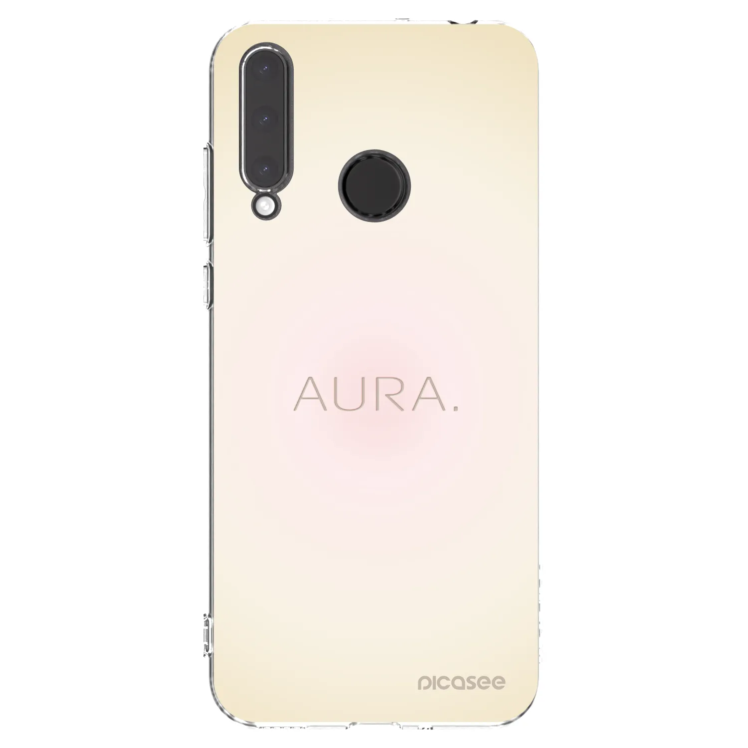 Picasee silikonska prozirna maskica za Honor 20 Lite - Aura