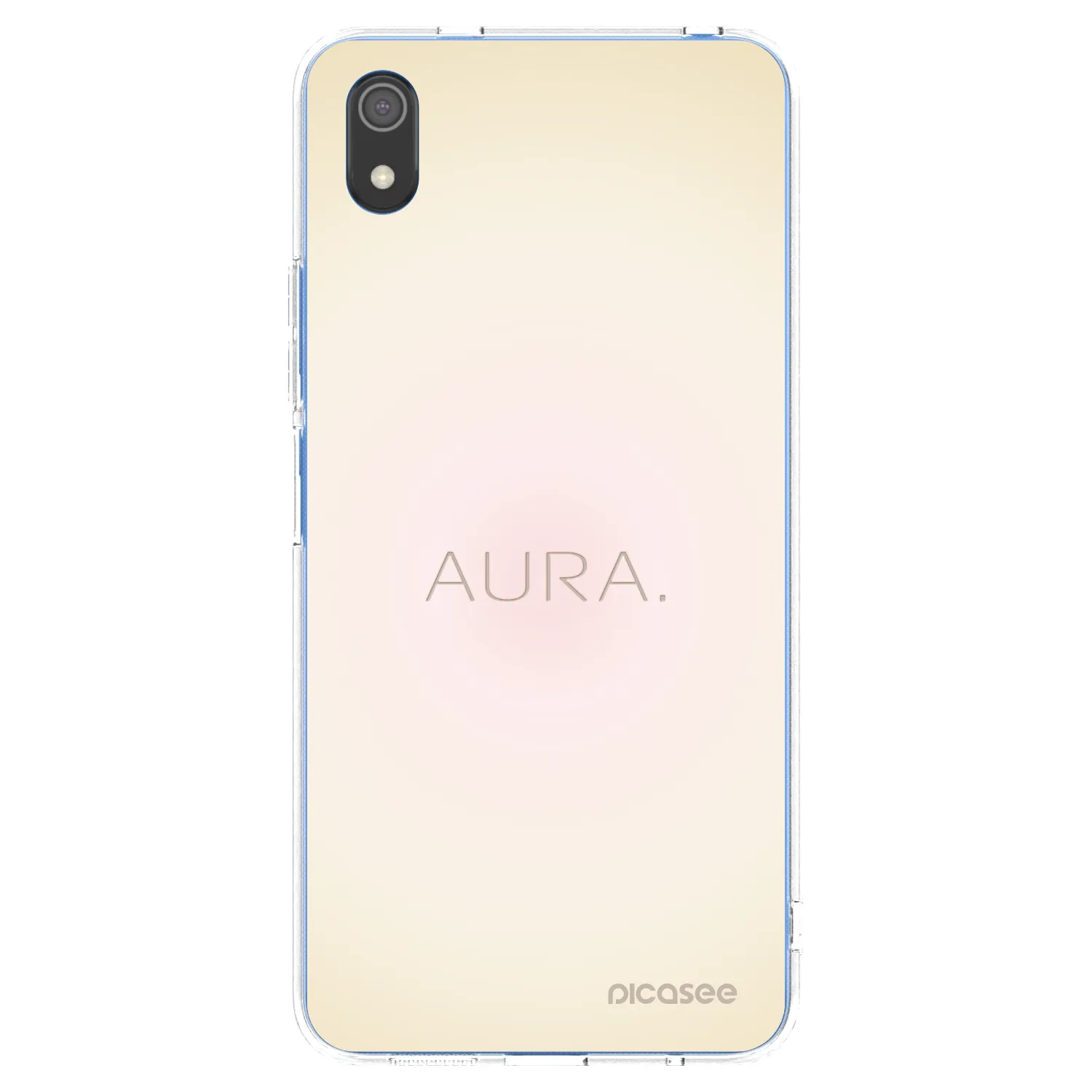 Picasee silikonska prozirna maskica za Xiaomi Redmi 7A - Aura