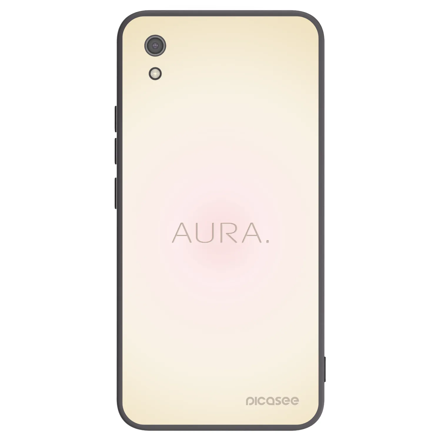 Picasee crna silikonska maskica za Xiaomi Redmi 7A - Aura