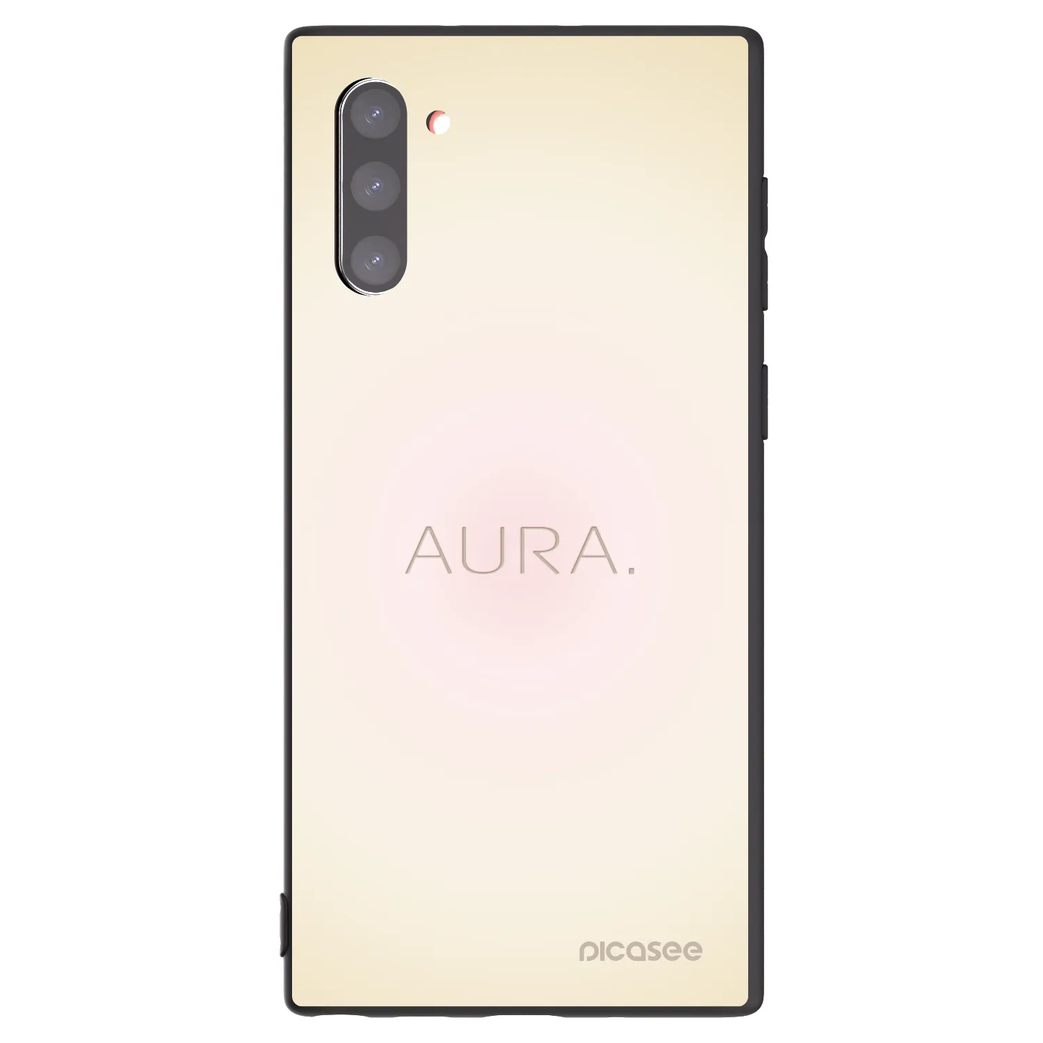 Picasee crna silikonska maskica za Samsung Galaxy Note 10 N970F - Aura