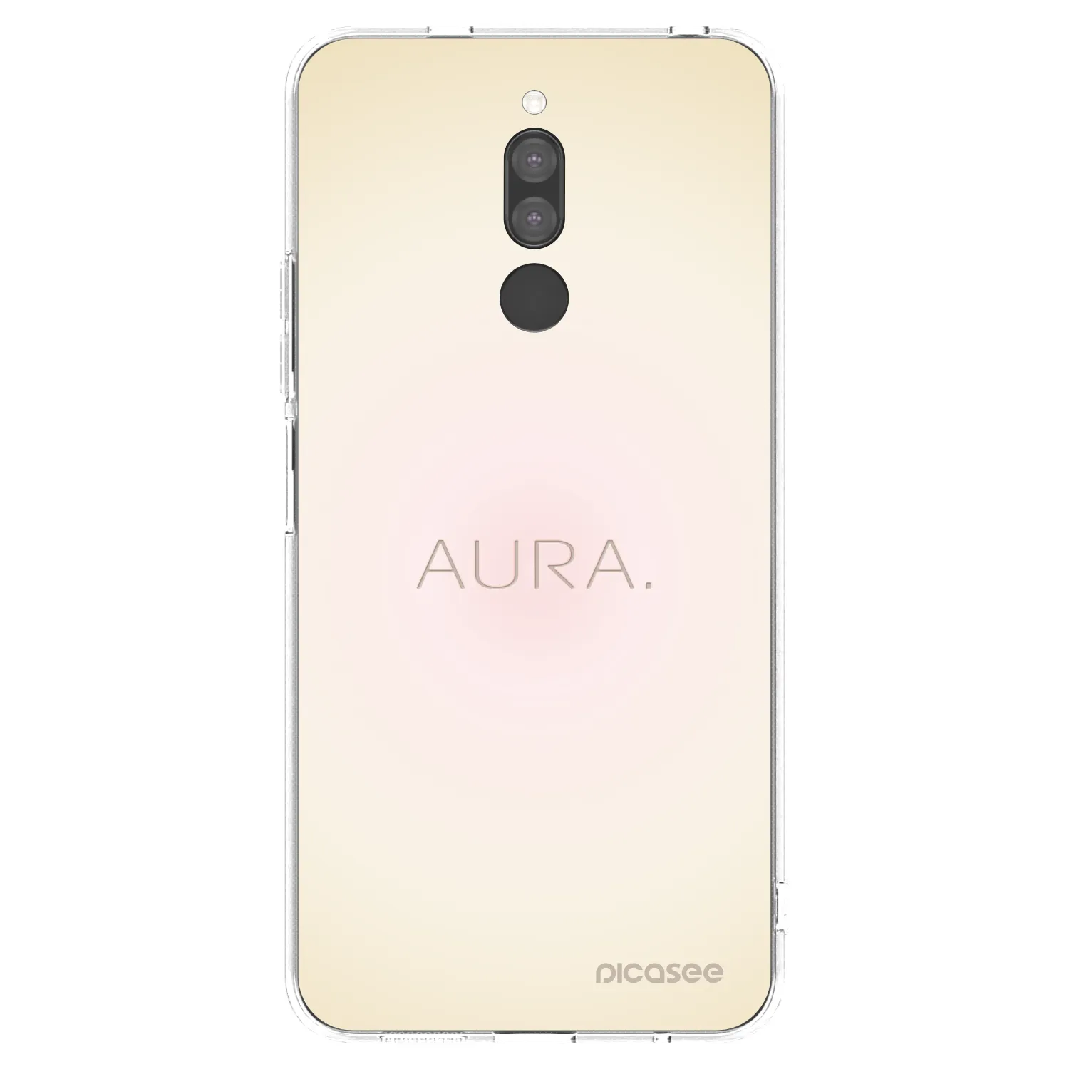 Picasee silikonska prozirna maskica za Xiaomi Redmi 8 - Aura