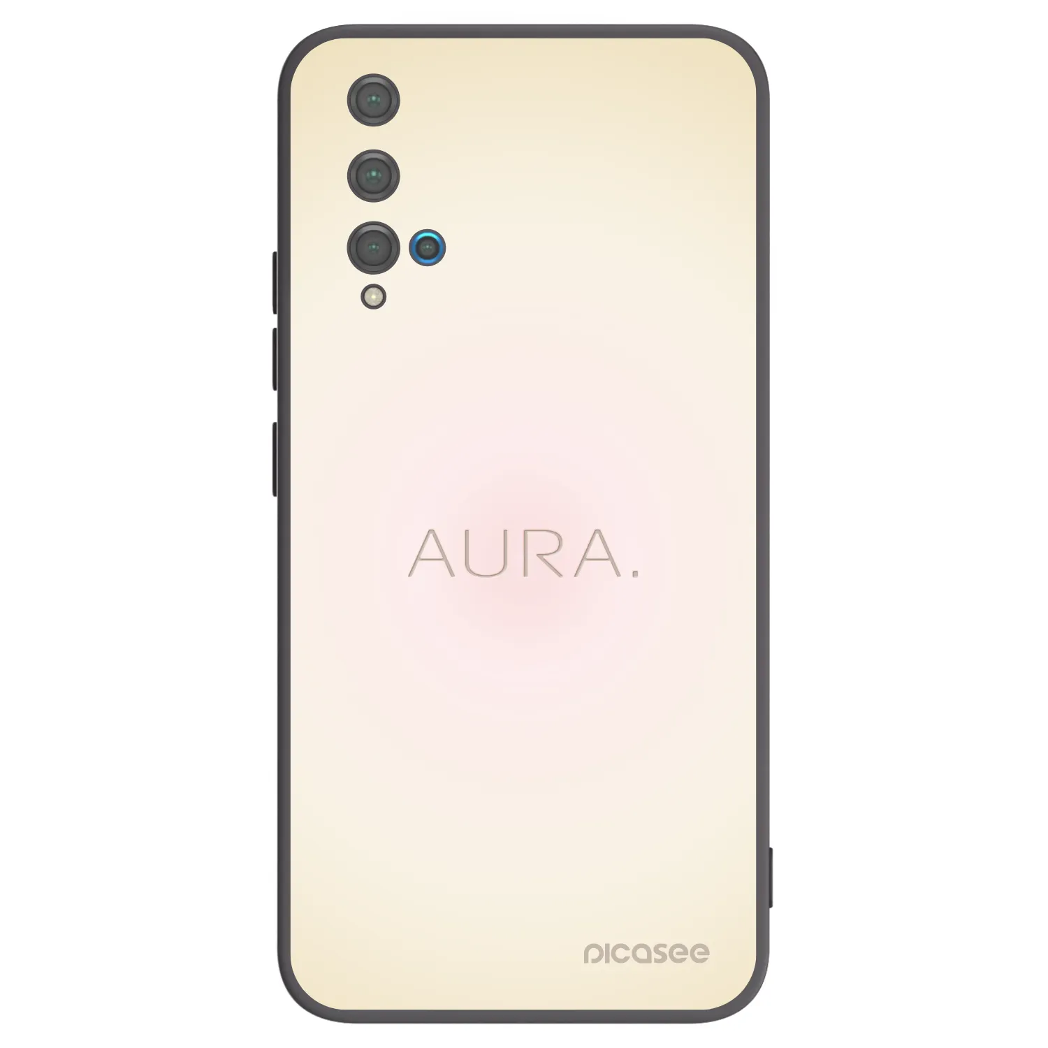 Picasee crna silikonska maskica za Huawei Nova 5T - Aura