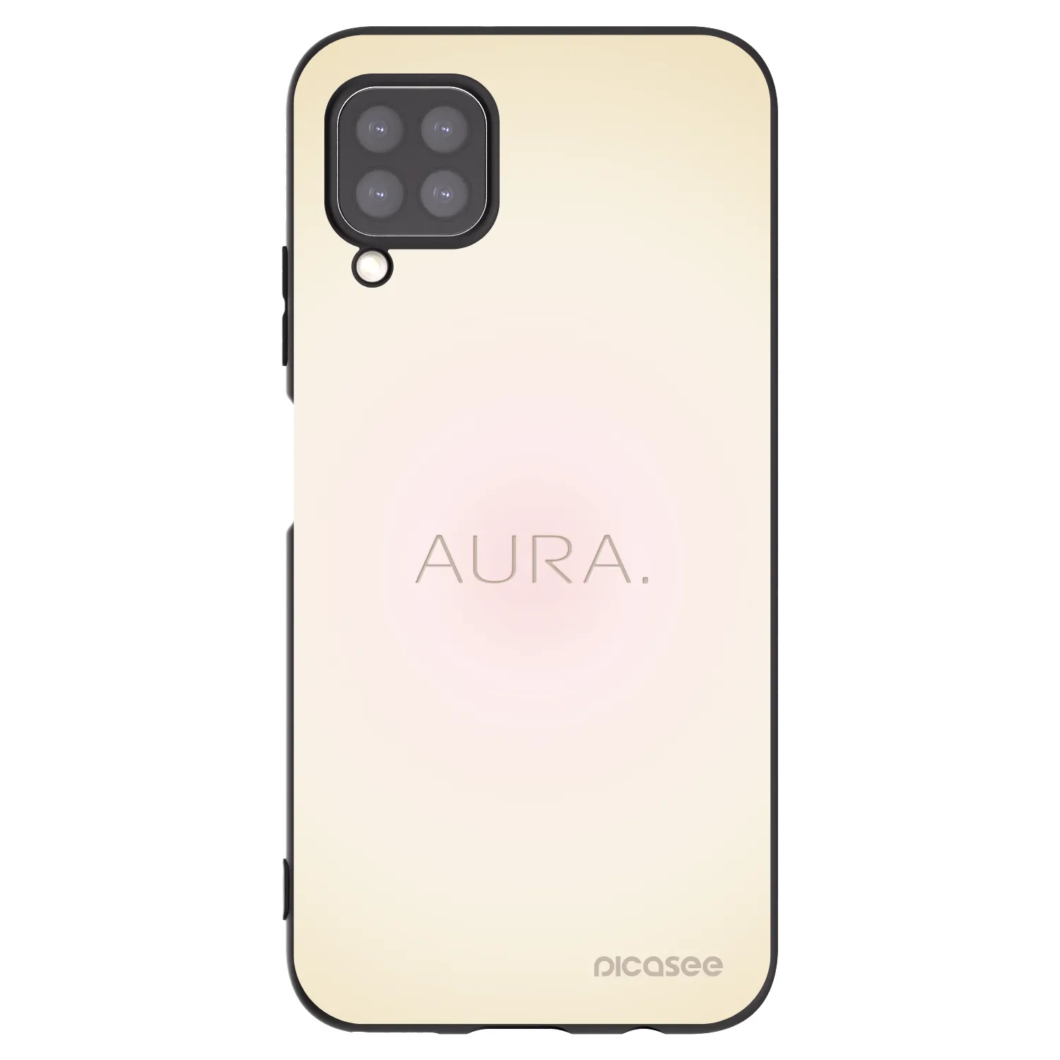 Picasee crna silikonska maskica za Huawei P40 Lite - Aura