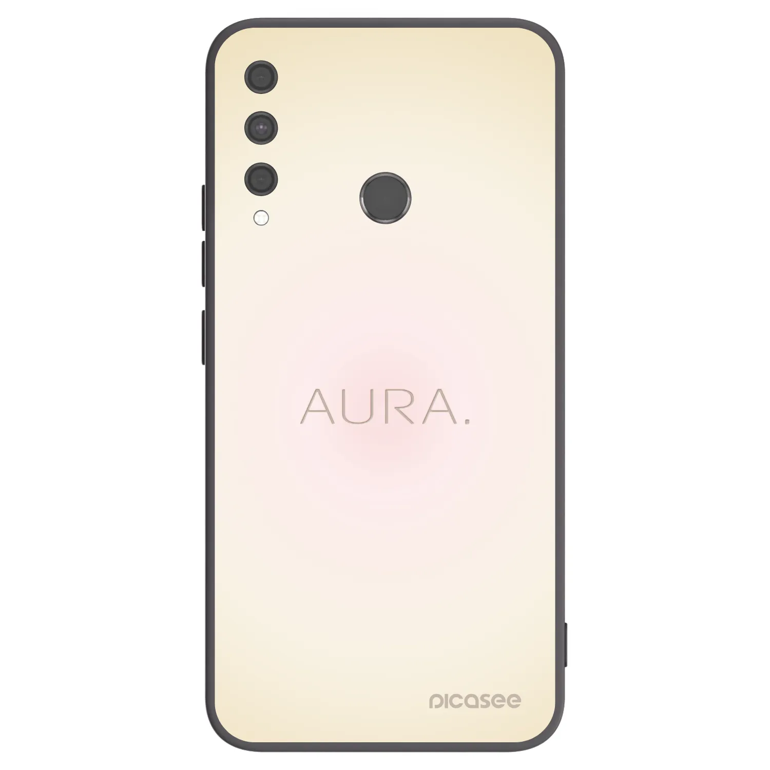 Picasee crna silikonska maskica za Huawei P40 Lite E - Aura