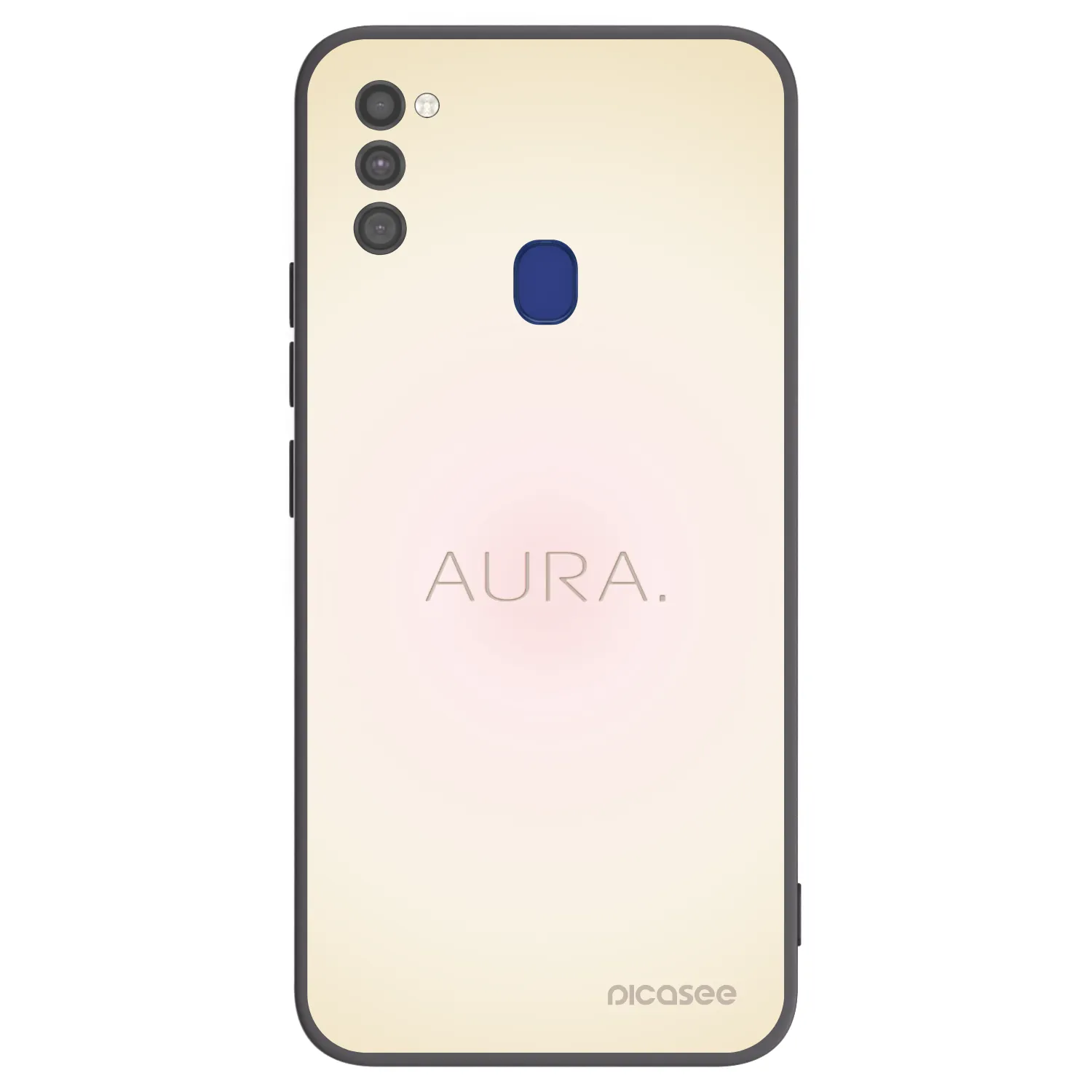 Picasee crna silikonska maskica za Samsung Galaxy M21 M215F - Aura