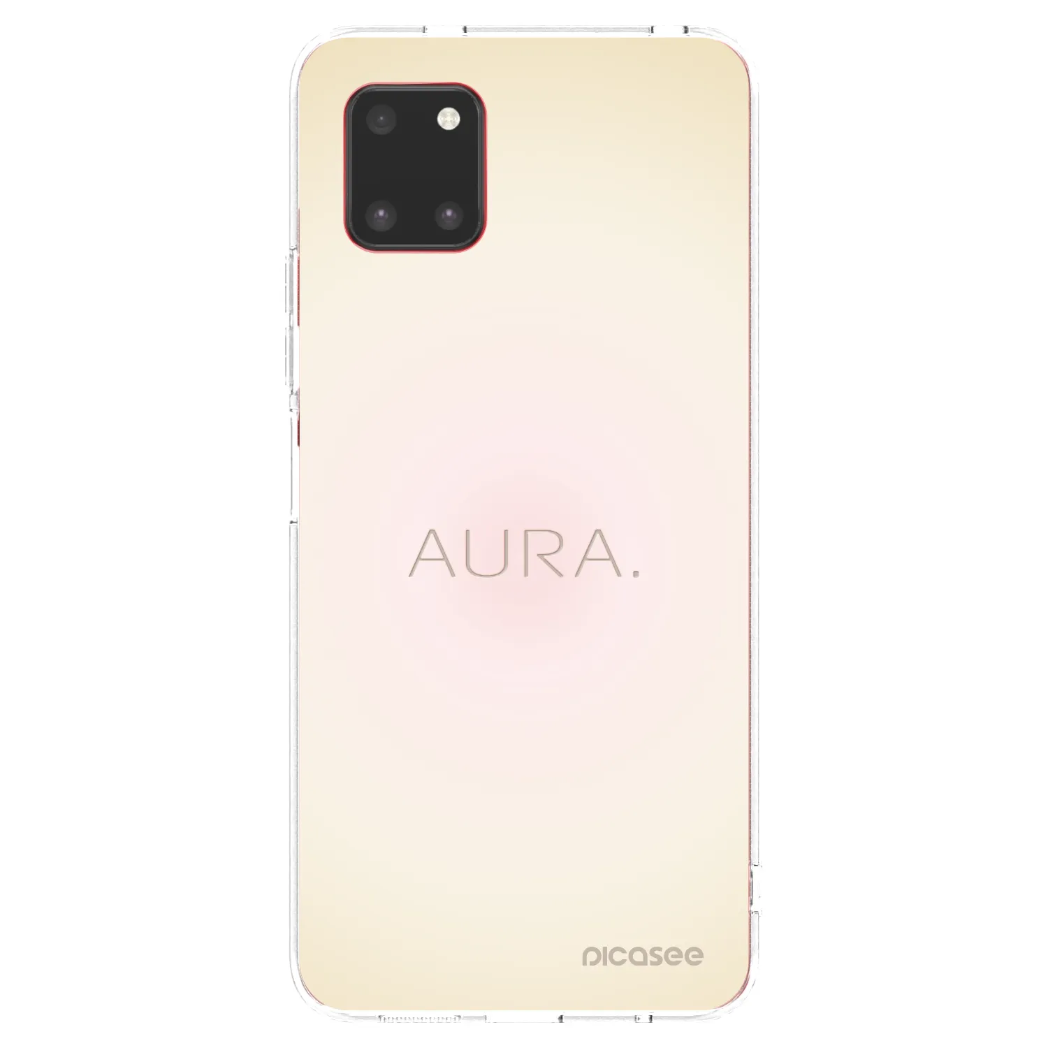 Picasee silikonska prozirna maskica za Samsung Galaxy Note 10 Lite N770F - Aura