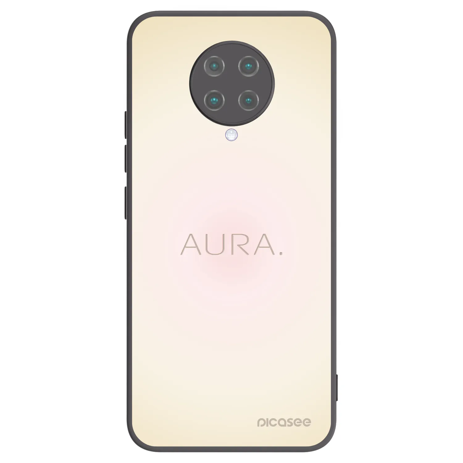 Picasee crna silikonska maskica za Xiaomi Poco F2 Pro - Aura