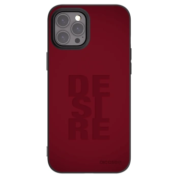 Picasee crna silikonska maskica za Apple iPhone 12 Pro Max - Desire