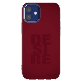Picasee silikonska prozirna maskica za Apple iPhone 12 mini - Desire