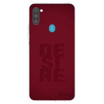 Picasee silikonska prozirna maskica za Samsung Galaxy M11 - Desire