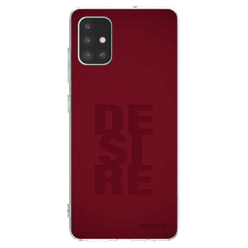 Picasee silikonska prozirna maskica za Samsung Galaxy M51 M515F - Desire