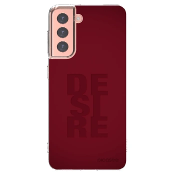 Picasee silikonska prozirna maskica za Samsung Galaxy S21 5G G991B - Desire