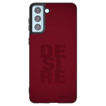 Picasee crna silikonska maskica za Samsung Galaxy S21+ 5G G996F - Desire