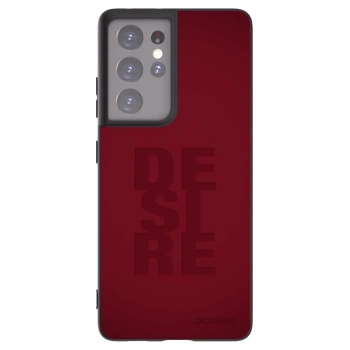 Picasee crna silikonska maskica za Samsung Galaxy S21 Ultra 5G G998B - Desire