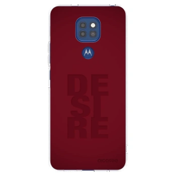 Picasee silikonska prozirna maskica za Motorola Moto G9 Play - Desire