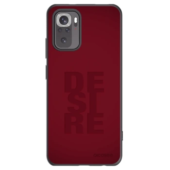 Picasee crna silikonska maskica za Xiaomi Redmi Note 10 - Desire