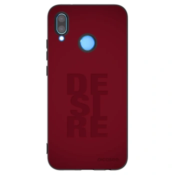 Picasee crna silikonska maskica za Huawei P20 Lite - Desire