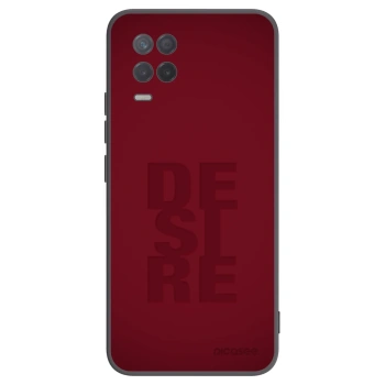 Picasee crna silikonska maskica za Realme 8 5G - Desire