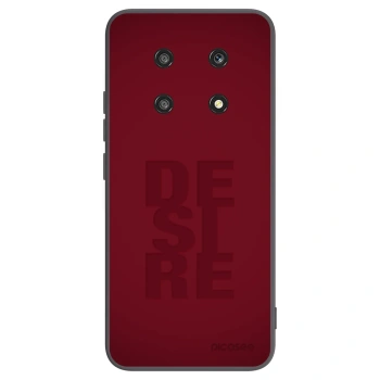 Picasee crna silikonska maskica za Honor Magic4 Lite 5G - Desire