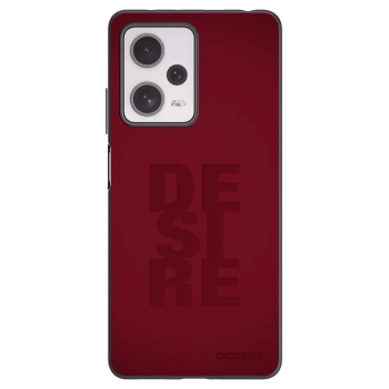 Picasee crna silikonska maskica za Xiaomi Redmi Note 12 Pro+ 5G - Desire