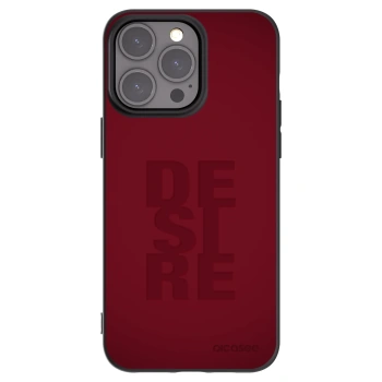 Picasee crna silikonska maskica za Apple iPhone 15 Pro Max - Desire