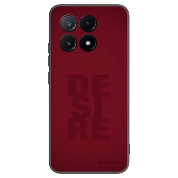 Picasee crna silikonska maskica za Xiaomi Poco X6 Pro - Desire