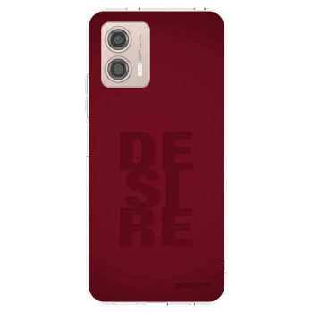 Picasee silikonska prozirna maskica za Motorola Moto G53 5G - Desire