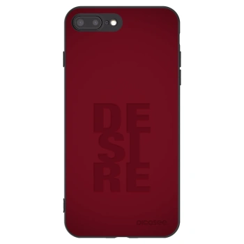 Picasee crna silikonska maskica za Apple iPhone 7 Plus - Desire