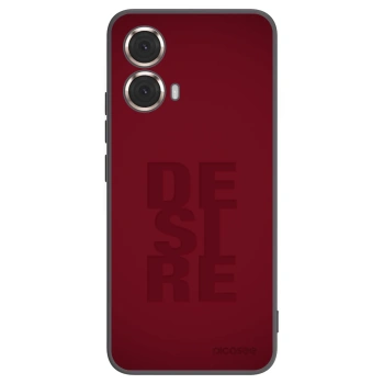 Picasee crna silikonska maskica za Motorola Moto G85 - Desire