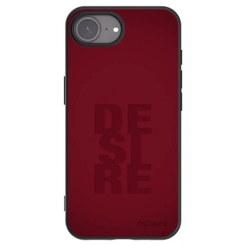 Picasee crna silikonska maskica za Apple iPhone 16e - Desire