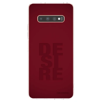 Picasee silikonska prozirna maskica za Samsung Galaxy S10 Plus G975 - Desire