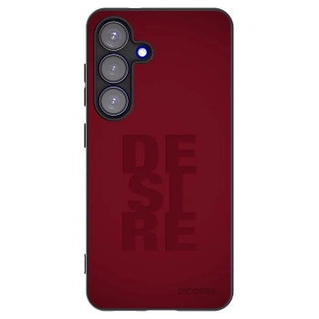 Picasee crna silikonska maskica za Samsung Galaxy S25 5G - Desire