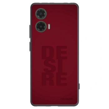 Picasee crna silikonska maskica za Motorola Moto G35 5G - Desire