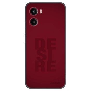 Picasee crna silikonska maskica za Motorola Moto G05 - Desire