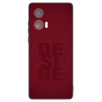 Picasee crna silikonska maskica za Motorola Edge 50 Fusion - Desire